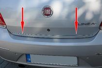 Fiat Linea 2006-2018 рр. Кромка багажника (нерж.) фото 1