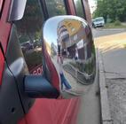 Ford Transit 1991-2000 рр. Накладки на дзеркала (2 шт, нерж.) фото 2