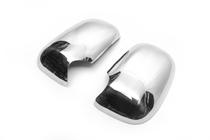 Ford Transit 1991-2000 рр. Накладки на дзеркала (2 шт, нерж.) фото 6