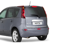 Nissan Note 2004-2012 рр. Кромка багажника (нерж.) фото 3