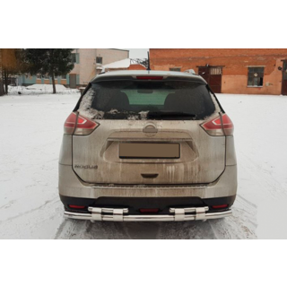 Задній захист NSXT.13.6.B1-08 (2 шт., нерж) фото 1