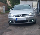 Volkswagen Golf 5 2003-2009 рр. Протитуманки з вставками (HB, з LED лампою) фото 3