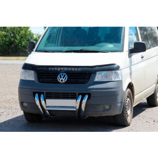 Кенгурятник ST006-03 ніздрі (нерж) фото 1