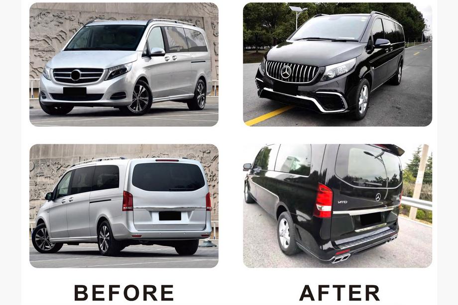Mercedes Vito/V-class W447 2014- рр. Комплект обвісів (BRB-AMG) Image