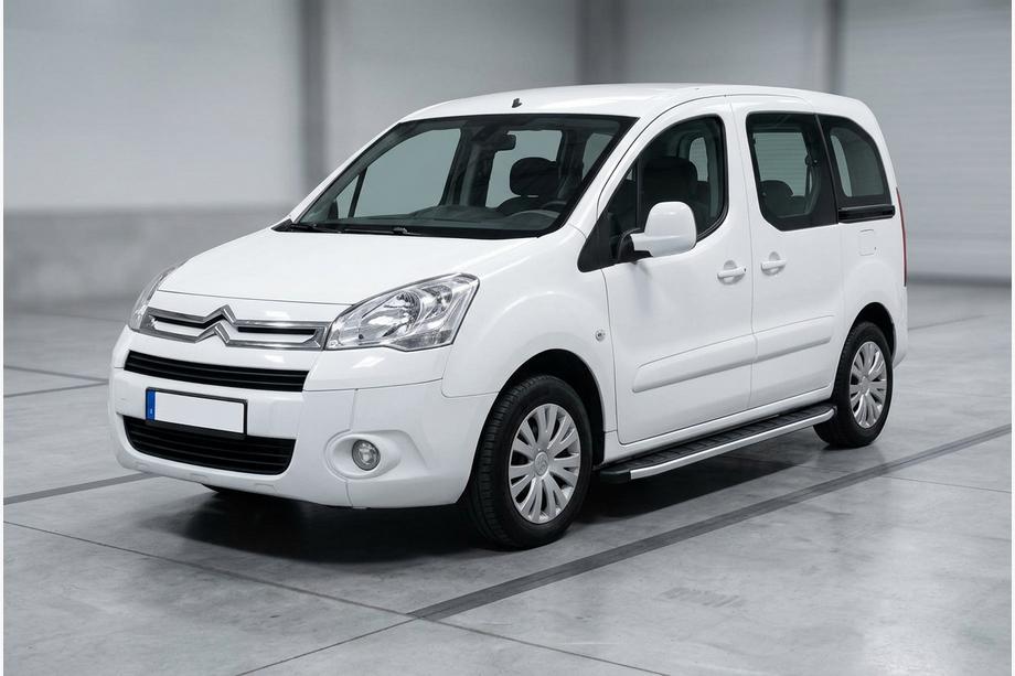 Citroen Berlingo 2008-2018 рр. Бокові пороги Fullmond (2 шт., алюм.) Image