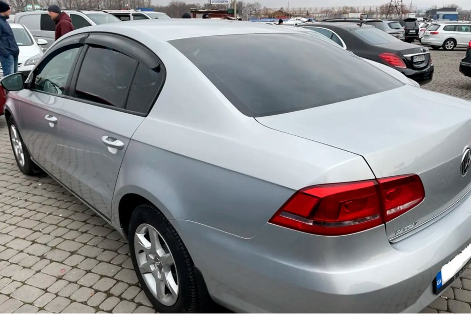 Volkswagen Passat B7 2012-2015 рр. Вітровики SD (EU, 4 шт, HIC) Фото 1