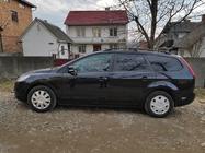 Ford Focus II 2008-2011 рр. Алюмінієві рейлінги (Caravan, Чорні) фото 4