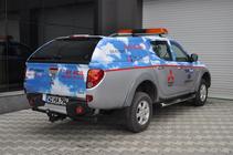 Mitsubishi L200 2006-2015 рр. Кунг Canopy commercial фото 2
