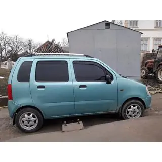 Рейлінги Хром Opel Agila 2000-2007 рр. фото 3