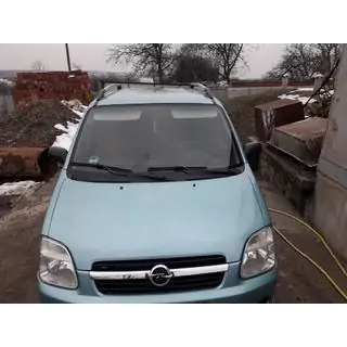Рейлінги Хром Opel Agila 2000-2007 рр. фото 4