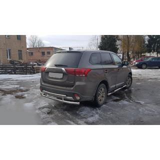 Задня дуга AK004-2 (нерж) фото 3