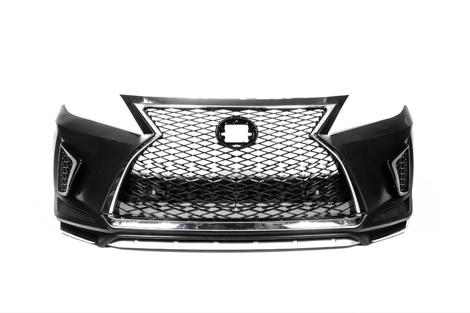 Lexus RX 2009-2015 рр. Передній бампер (дизайн F-Sport 2021 року) 2012-2015, без фар Фото 5