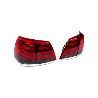 Задні ліхтарі 2007-2015 V-3 (дизайн Lexus 2012-2015) Toyota Land Cruiser 200 2007-2021 рр. фото 4
