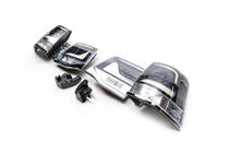 Toyota Land Cruiser 200 2007-2021 рр. Задні ліхтарі 2016+ (Executive Black) фото 10
