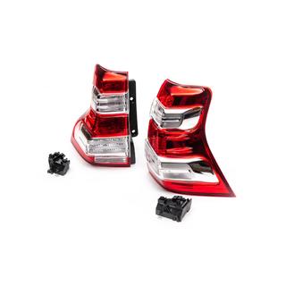 Задні ліхтарі дизайн-2013 (2009-2017, 2 шт) Toyota Land Cruiser Prado 150 2009-2023 рр. фото 4