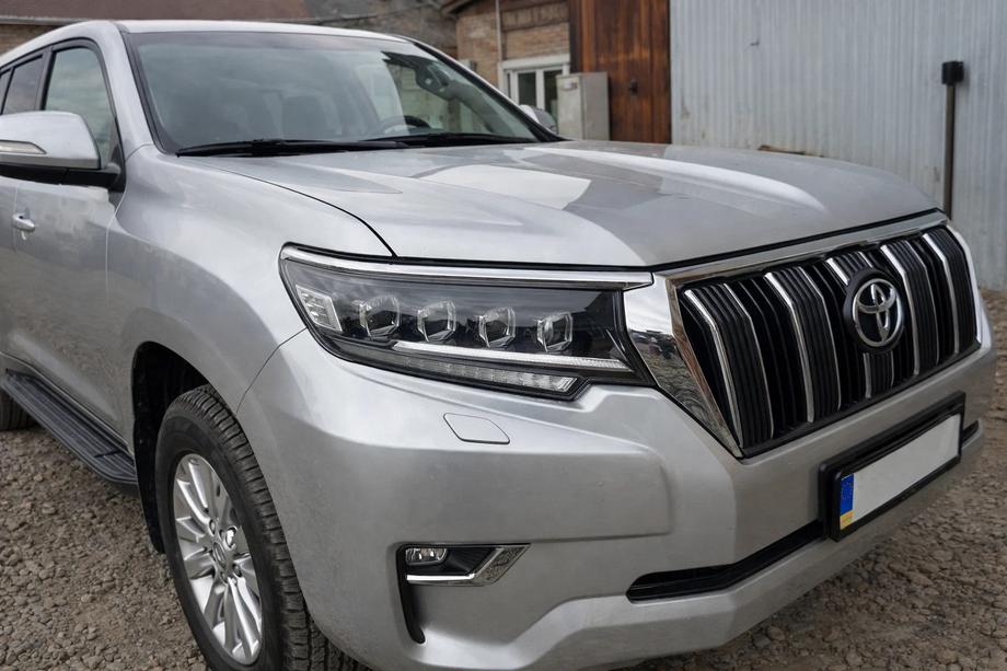 Toyota Land Cruiser Prado 150 2009-2023 рр. Передня оптика Lexus-design 4-LED V1 (2017+, 2 шт) Image