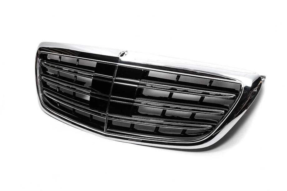 Mercedes S-class W222 2013-2022 рр. Решітка радіатора AMG З NightVision Фото 3