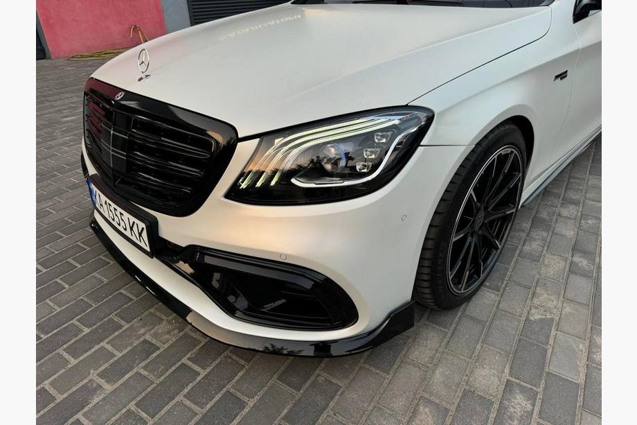 Mercedes S-class W222 2013-2022 рр. Рестайлінг передні фари з блоками (OEM) Фото 8