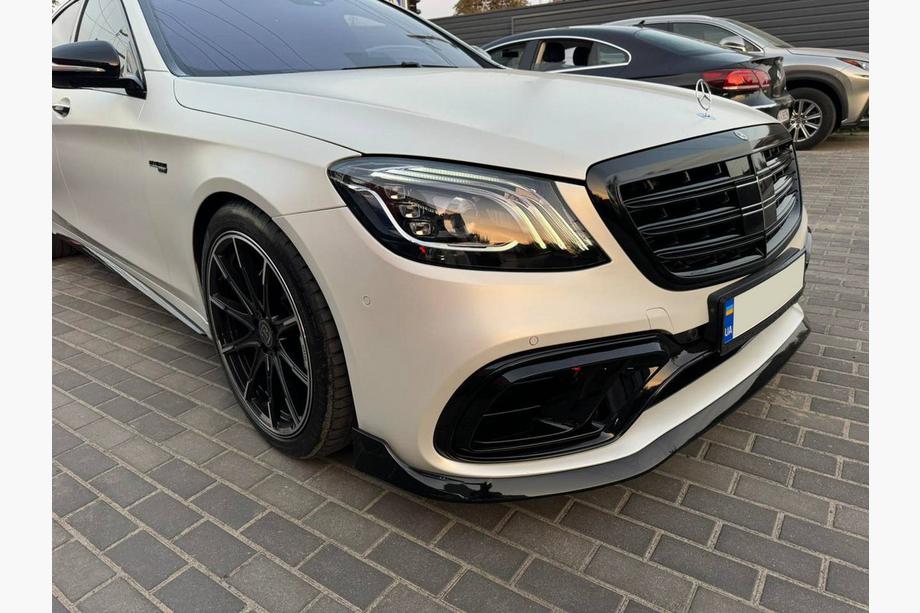 Mercedes S-class W222 2013-2022 рр. Рестайлінг передні фари з блоками (OEM) Фото 9
