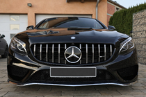 Mercedes S-class C217 Coupe 2014-2020 рр. Решітка радіатора BRB (для COUPE) фото 1