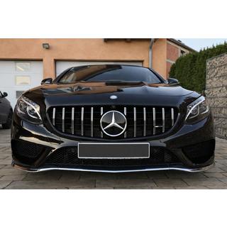 Решітка радіатора BRB (для COUPE) Mercedes S-class C217 Coupe 2014-2020 рр. фото 1