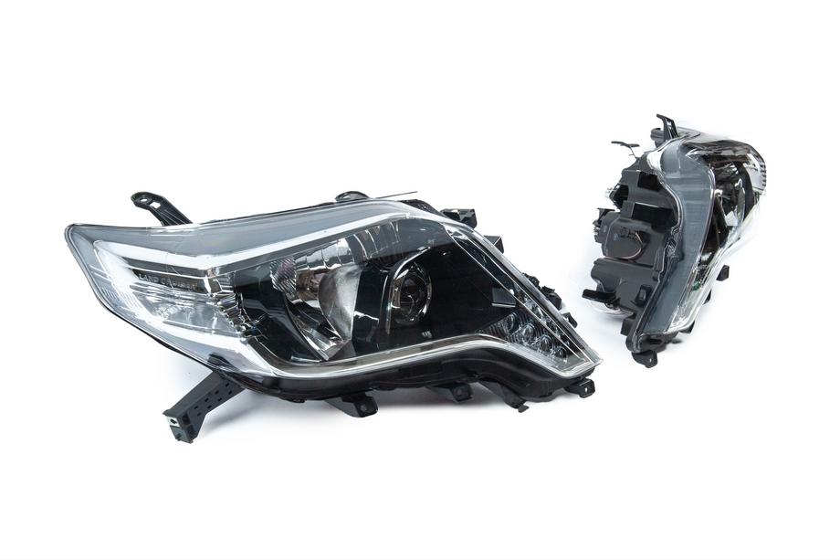 Toyota Land Cruiser Prado 150 2009-2023 рр. Передня оптика LED (2013-2017, 2 шт) Фото 12
