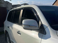 Toyota Land Cruiser Prado 150 2009-2023 рр. Смужки на дзеркала (2 шт, хром) фото 11