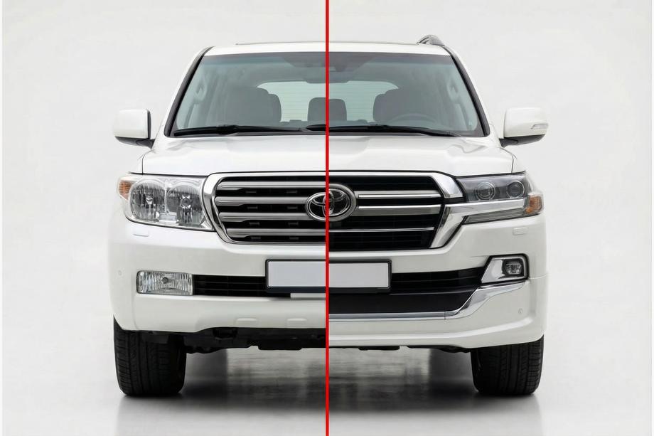 Toyota Land Cruiser 200 2007-2021 рр. Комплект рестайлінгу з LC200 2008-2015 на 2019 Executive Фото 1