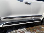 Toyota Land Cruiser 200 2007-2021 рр. Комплект дверних молдингів (2008-2016) фото 1