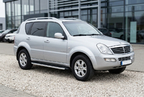 SsangYong Rexton I 2001-2017 рр. Бокові пороги Fullmond (2 шт, алюм) фото 1