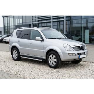 Бокові пороги Fullmond (2 шт, алюм) SsangYong Rexton I 2001-2017 рр. фото 1