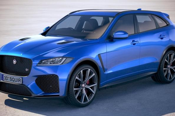 Прокачана модифікація преміального кросовера Jaguar F-Pace SVR Фото 4
