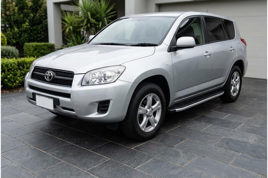 Toyota Rav 4 2006-2013 рр. Бокові пороги Fullmond (2 шт, алюм) Image