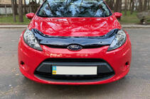 Ford Fiesta 2008-2017 рр. Дефлектор капота 2008-2013 (EuroCap) фото 1