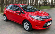 Ford Fiesta 2008-2017 рр. Дефлектор капота 2008-2013 (EuroCap) фото 5