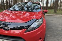 Ford Fiesta 2008-2017 рр. Дефлектор капота 2008-2013 (EuroCap) фото 2