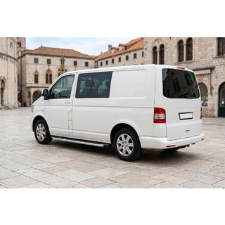 Бокові пороги Fullmond (2 шт., алюм) Volkswagen T5 Multivan 2003-2010 рр. фото 1