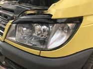 Mercedes Sprinter W901/902/903/904/905 1995-2006 рр. Війки (ABS, чорні) фото 3