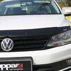 Volkswagen Jetta 2011-2018 рр. Дефлектор капота (EuroCap) фото 5