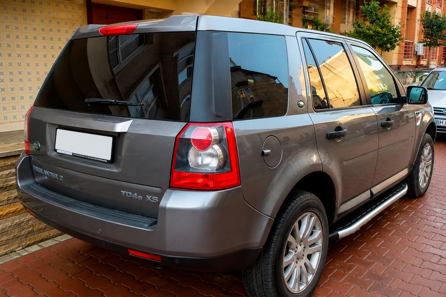 Land Rover Freelander II 2006-2014 рр. Бокові пороги Fullmond (2 шт, алюм.) Image