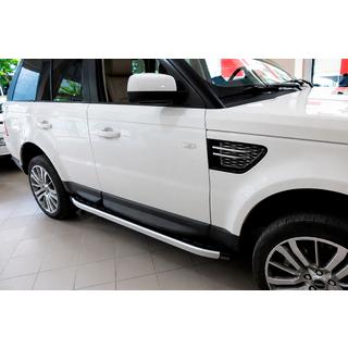 Бокові пороги Fullmond (2 шт., алюм.) Range Rover Sport 2005-2013 рр. фото 1