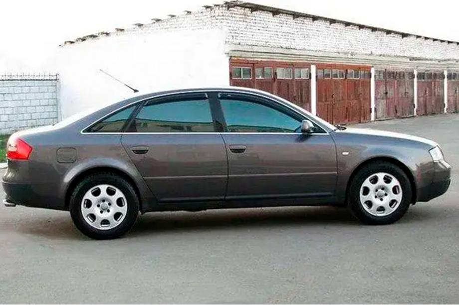 Audi A6 C5 1997-2001 рр. Вітровики Sedan (4 шт, HIC) Image