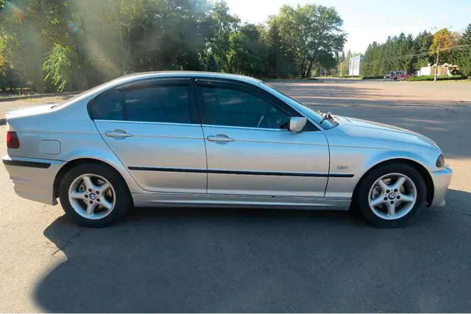 BMW 3 серія E46 1998-2006 рр. Вітровики SD (4 шт, HIC) Фото 2