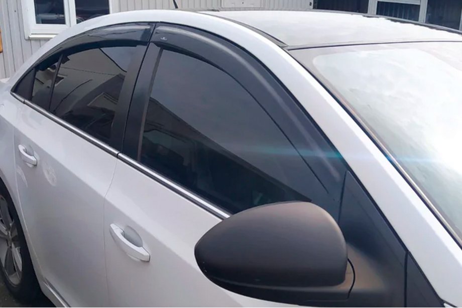 Chevrolet Cruze 2009-2015 рр. Вітровики SD (4 шт, HIC) Фото 6