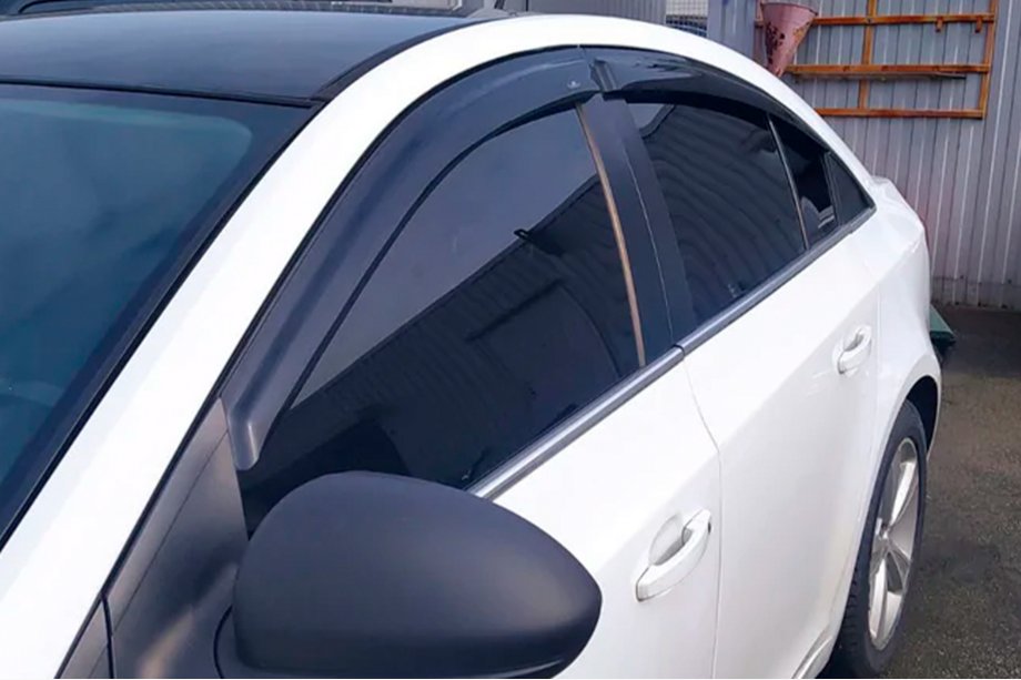 Chevrolet Cruze 2009-2015 рр. Вітровики SD (4 шт, HIC) Фото 7