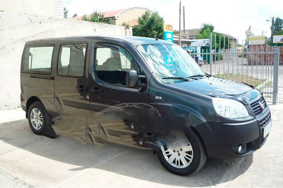 Fiat Doblo I 2001-2005 рр. Вітровики (2 шт, HIC) Фото 9