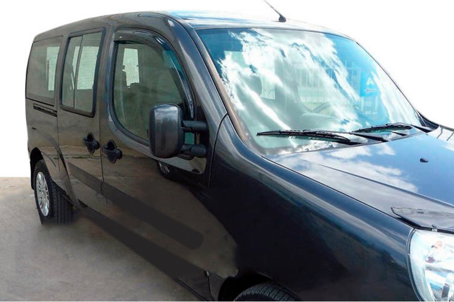 Fiat Doblo I 2005-2010 рр. Вітровики (2 шт, HIC) Фото 10