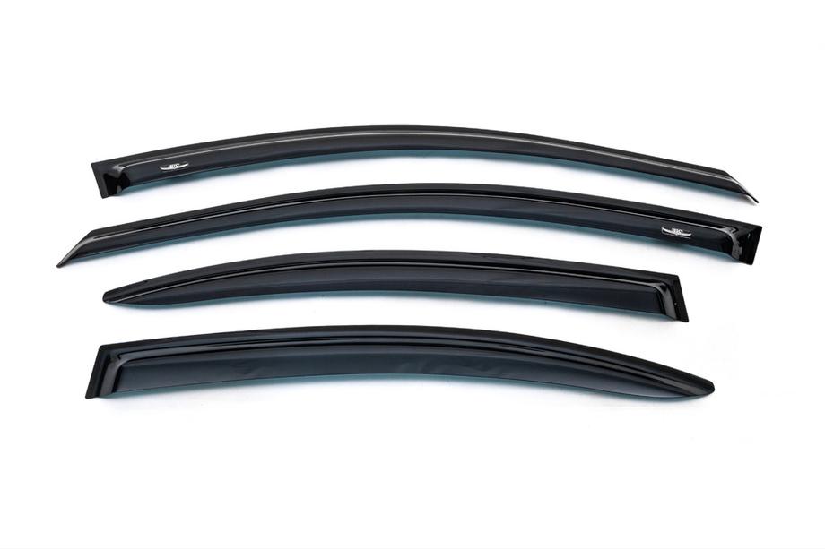 Hyundai Accent 2006-2010 рр. Вітровики (4 шт, HIC) Фото 4