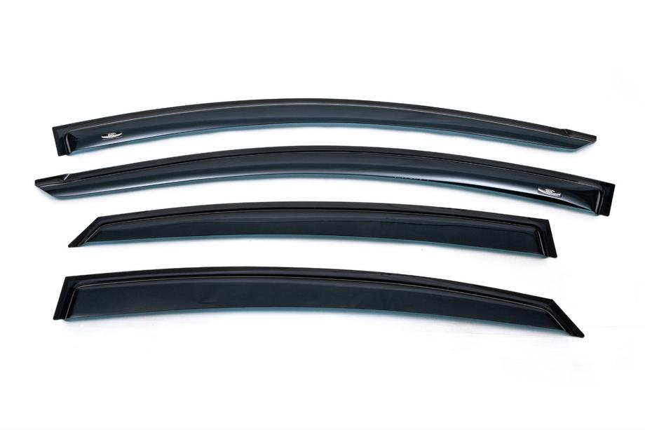 Hyundai Accent 2011-2017 рр. Вітровики SD (4 шт, HIC) Image