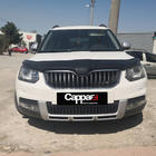 Skoda Yeti 2009-2017 рр. Дефлектор капота 2013+ (EuroCap) фото 3